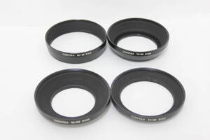 【返品保証】 【4点まとめ】コンタックス Contax 55/86 67/86 72/86 82/86 Ring リング v7866