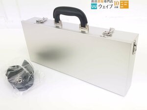 日本の部品屋 アルミ製 タックルボックス アルマイトシルバー 美品