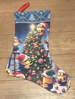 新品未使用☆ミニオンズのクリスマスソックス⑤☆Minionsクリスマス靴下