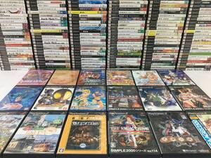 ケ879 PS2 プレステ2 ソフト 300本 まとめ売り デフジャム・ファイト・フォー・NY THE 女岡っピチ捕物帳 THE ゾンビV.S.救急車 パチパラ13