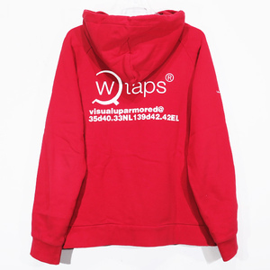 WTAPS ダブルタップス OG HOODIE フーディー トップス プルオーバー パーカー レッド Fez