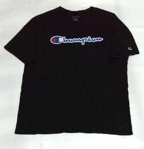 ☆Champion.COM TEEサイズ2XL(ASIA 3XL)半袖Tシャツ ラバー プリントAUTHENTICスポーツATHLETICWEARファッション洗濯済ティー チャンピオン