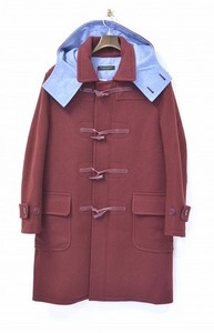 Mr. GENTLEMAN ミスタージェントルマン DUFFLE COAT ダッフルコート M MISTERGENTLEMAN BURGUNDY バーガンディ