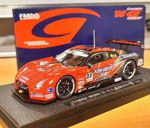 エブロ 1/43 スーパーGT 2008 XANAVI NISMO GT-R Fuji SUPER GT 500 ザナビー ニスモ GT-R 富士 GT500 #23 