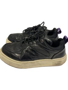 EYTYS◆ローカットスニーカー/UK8/BLK/レザー