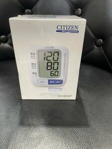 未使用　CITIZEN シチズン　CH-650F 電子血圧計　血圧計 手首式血圧計 電子血圧計 Micro HumanTech コンパクト 現状売り切り