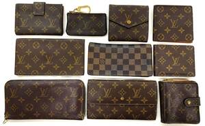 T01/096 LOUIS VUITTON ルイヴィトン モノグラム ダミエ 財布等 10点セット 財布 札入れ 小銭入れ