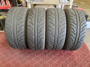 DF5591■205/50R16 87V 225/45R16 89W　4本価格　DUNLOP DIREZZA ZⅡ　送料無料 夏 ’15年 7.5分山 ロードスター STI セリカ ランエボ