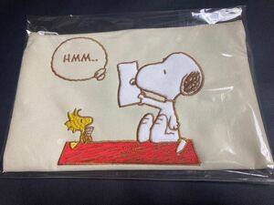 る 新品 SNOOPY グッズ ウッドストック スヌーピー ポーチ 小物入れ 筆箱 USJ