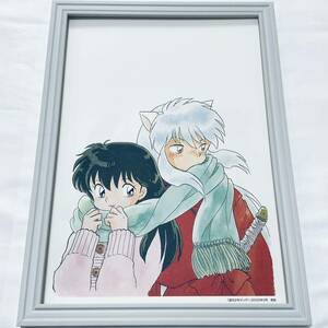 犬夜叉 イラスト 額装品 A4サイズ ポスター風 インテリア 高橋留美子 12