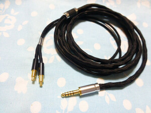 ATH ADX5000 SR9 MSR7b ESW750 ESW950 ESW990h 用ケーブル MOGAMI 2944 八芯 ブレイド編 4.4mm5極 ( 2.5mm4極 3.5mm3極 カスタム対応可)