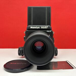 □ Mamiya RZ67 PRO II ボディ 中判フィルムカメラ MACRO M 140mm F4.5 M/L-A レンズ 動作確認済 シャッターOK マミヤ