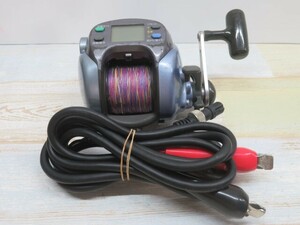 ◇◇ダイワ スーパータナコンS500CP 電動リール DAIWA SUPERTANACOM-S500CP 充電ケーブル付き USED 95177①◇◇