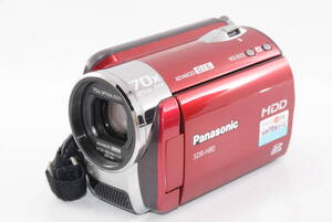 【外観特上級】Panasonic SDR-H80 レッド　#s13268