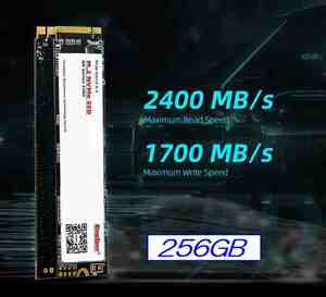 ☆彡 KingSpec製 SSD M.2 NVMe ２５６GB NVMe SSD 2280 未使用新品 ☆彡 い