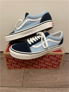 US9 27cm VANS Old Skool 36 DX オールドスクール アナハイムコレクション VN0A54F341L NAVY/LT BLUE