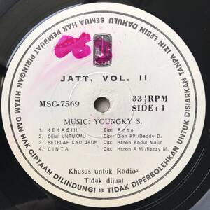 LP Indonesia「 Jatt Vol 2 」Tropical Urban City Mellow Funk Synth Pop 80