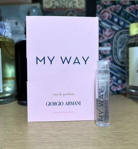 《送料無料》ジョルジオ アルマーニ マイ ウェイ オードパルファン 1.2ml サンプル ※未使用※ ARMANI MY WAY EDP