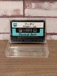 PC-6001 mkⅡ プータン Central Soft 音声のみ確認　カセットテープ