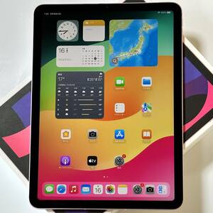 Apple SIMフリー iPad Air (第4世代) ローズゴールド 256GB MYH52J/A Wi-Fi+Cellular アクティベーションロック解除済