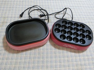 訳あり処分価格●動作確認済●ミニホットプレート まとめ売り●タコ焼きボンボン EC-200 ミニグリルプレート　SMG-700 山善　一人暮らし　