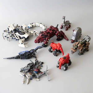 当時物 旧ゾイドなど ZOIDS 8体 まとめて ベアファイター デスピオン レッドホーン 検：昭和レトロ 玩具 ロボット ビンテージ 部品取り