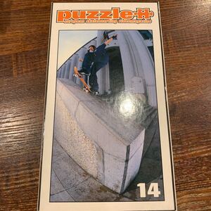 PUZZLE 14 スケボー skateboard VHS ビデオ　中古