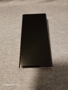 GALAXY note20 ultra 5G ミスティックブロンズ容量 256G 去年中古で購入しました。背面に割れがあります。動作に問題はありません。