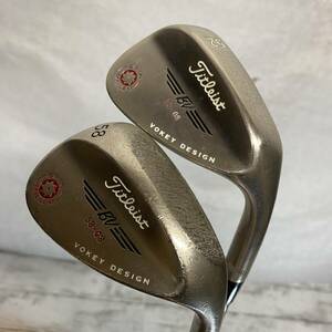 Titleist タイトリスト ボーケイ 52° 58° 2本セット Dynamic GOLD wedge SPIN MILLED ウェッジ スピンミルド Sフレックス ゴルフクラブ