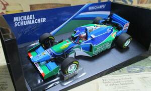 ★レア絶版*世界300台*Minichamps PMA*1/18*Benetton Ford B194 #5 1994 Hungary GP*Michael Schumacher