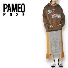 E111 PAMEO POSE パメオポーズ Odile Knit Skirt