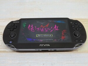 ソフト/メモリーカード付き■SONY PCH-1000 ゲーム機 PlayStation Vita ソニー PS Vita Ver.3.71 動作品 95636■！！