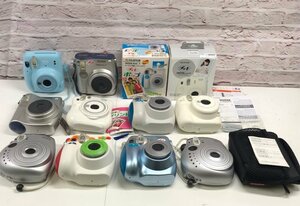 【ジャンク品】 富士フィルム インスタントカメラ チェキ instax mini 10台まとめ売り 241007SK240245