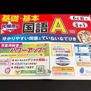 3593 基礎基本国語A 6年 文溪堂 小学 ドリル 問題集 テスト用紙 教材 テキスト 家庭学習 計算 漢字 過去問 ワーク 勉強 非売品