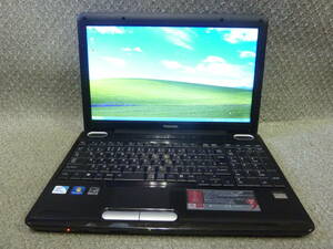 Windows XP,Vista,7 OS選択可 15.6”ノート 東芝 dynabook EX/46MBL ★ Celeron 900/メモリ4GB/500GB/Sマルチ/HDMI/無線/リカバリ作成/2158