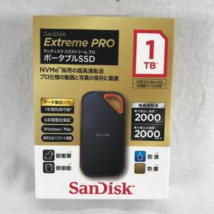 ＊中古品＊SanDisk サンディスク ポータブルSSD SDSSDE81-1T00-J25