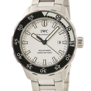 【3年保証】 IWC アクアタイマー オートマティック 2000 IW356805 白 バー 生産終了 自動巻き メンズ 腕時計