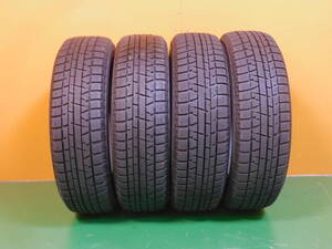 155/65R14 YOKOHAMA N BOX,アルト、タント 製造年2019 4本 バリ溝★A085