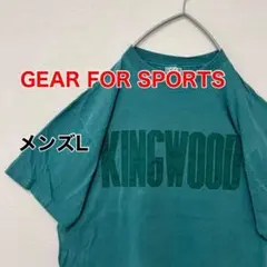 KB21【US輸入】GEAR FOR SPORTS　Tシャツ【メンズL】緑