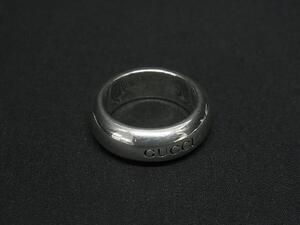 1円 ■美品■ GUCCI グッチ SV925 リング 指輪 アクセサリー 表記サイズ 17 (約16号) メンズ レディース シルバー系 FI2634