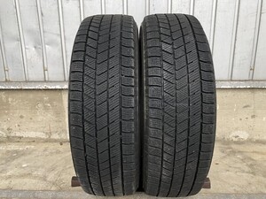 7.5分山程(PW6L308) 175/65R15 84Q BRIDGESTONE VRX3 2021年 2本 スタッドレスタイヤ 送料無料