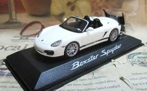 ☆激レア絶版*世界30台*Minichamps*1/43*Porsche Boxster Spyder 2010*Porsche Engineering