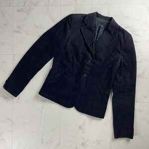 美品 A.P.C. アー・ペー・セー テーラードジャケット 総裏 レディース 黒 ブラック サイズ38*SC1589