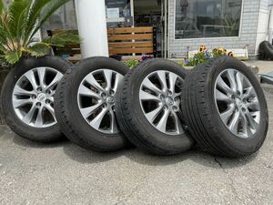 トヨタ 純正 アルミホイール タイヤ ブリジストン 4本セット 中古 205/60R16 ヴォクシー 