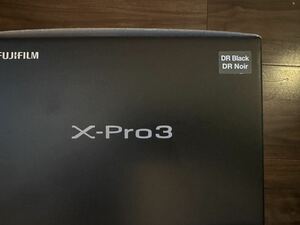 【新品未使用】FUJIFILM X-Pro3ボディDRブラック　富士フイルム ミラーレス一眼