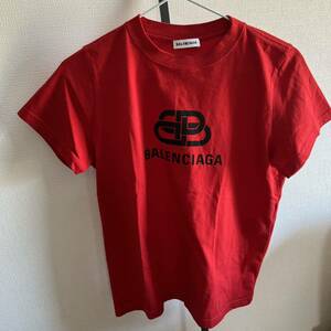 BALENCIAGA BB Logo Print Tee Tシャツ
