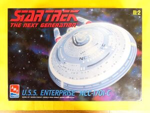 S) (PR-2) AMT ERTL STAR TREK スタートレック TNG NCC-1701-C 8001 プラモデル ※現状渡し＠100(12)