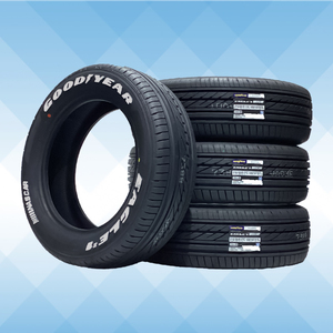 215/60R17C 109/107R RWL GOODYEARグッドイヤー ナスカーEAGLE #1 NASCAR 24年製正規品ホワイトレター送料無料4本セット税込 \71,600より1