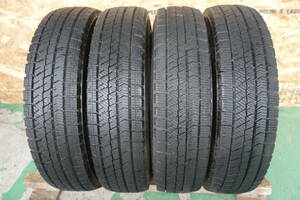 イボ付ほぼ新品 2022年製 スタットレス 145/80R13 ブリジストン VRX2 ４本 O267