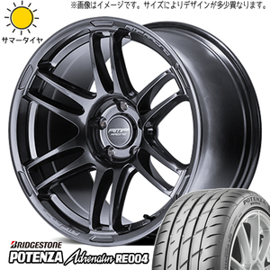 プリウスα ジェイド SAI 215/50R17 ホイールセット | ブリヂストン ポテンザ RE004 & R26 17インチ 5穴114.3